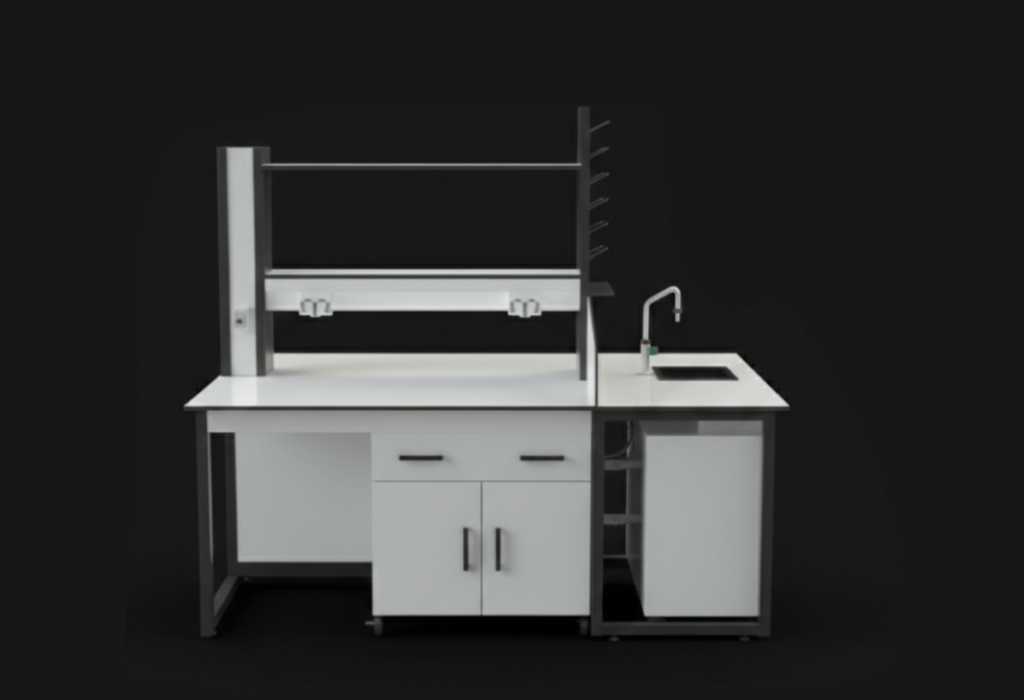 Paillasse professionnelle sur mesure - Mobilier de laboratoire Algérie