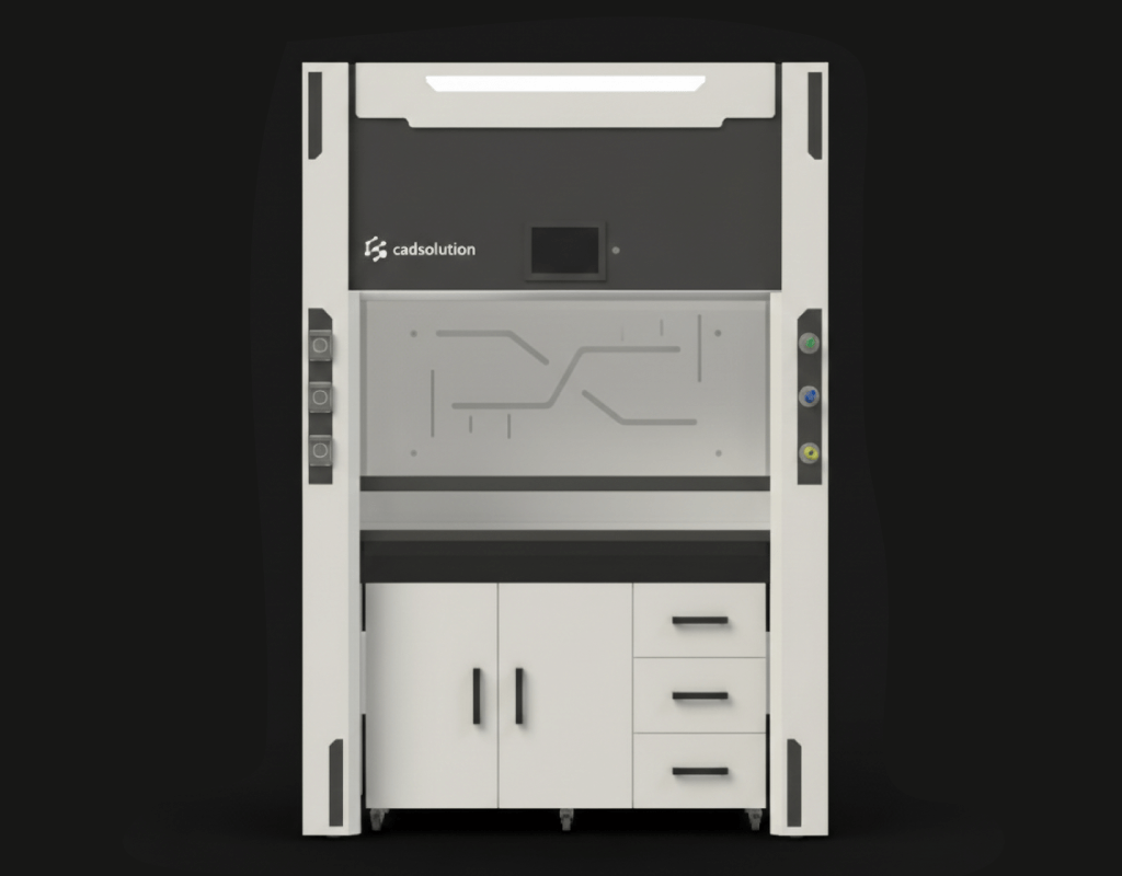 Hotte chimique à extraction - CADSolution Algérie