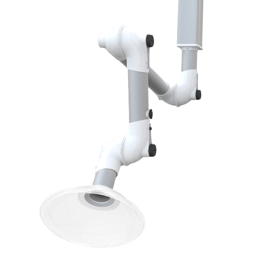 Bras d'aspiration pour montage au plafond